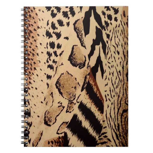 Cuaderno Impresión de animales (Frente)