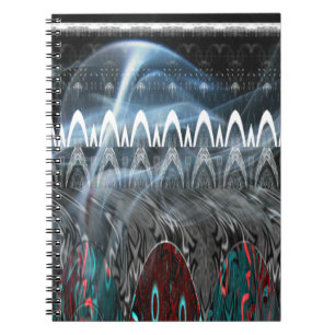 Cuaderno Impresión de arte abstracto asombroso