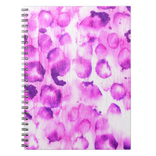 Cuaderno Impresión de arte animal acuarela sin foco. Cheeta