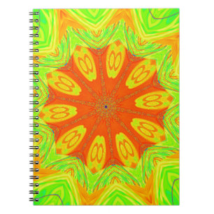 Cuaderno Impresión de arte de estilo samba
