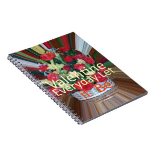 Cuaderno Impresión de arte el día de San Valentín