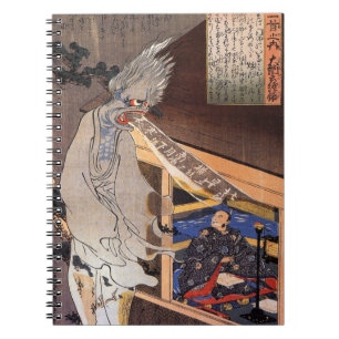 Cuaderno Impresión de bloques de madera de fantasía japones