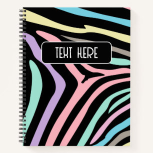 Cuaderno Impresión de cebra