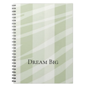 Cuaderno Impresión de cebra neutral