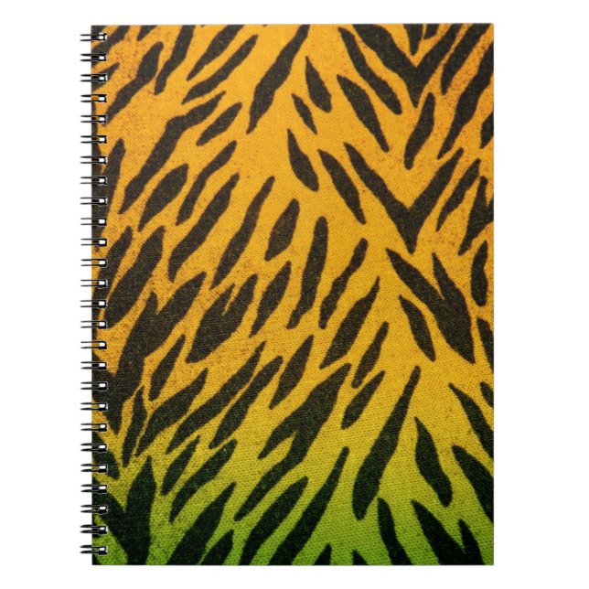 Cuaderno Impresión de dos tipos de animales (Frente)