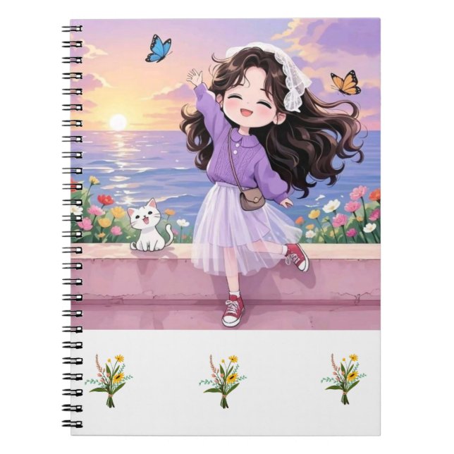 CUADERNO IMPRESIÓN DE FANTASÍA SOÑADORA (Frente)
