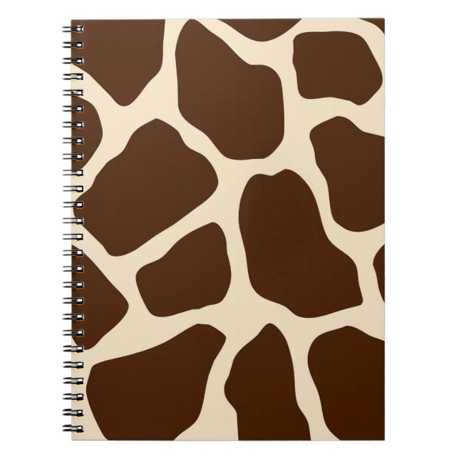 Cuaderno Impresión de jirafa (Frente)