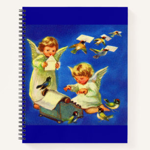 Cuaderno impresión de la oficina de correo de angel
