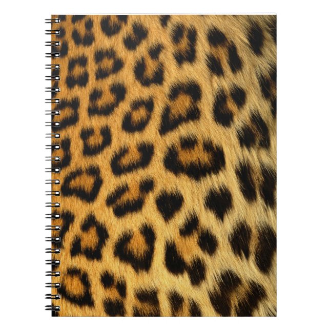 Cuaderno Impresión de leopardo (Frente)