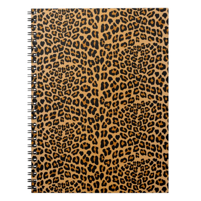 Cuaderno Impresión de leopardo (Frente)