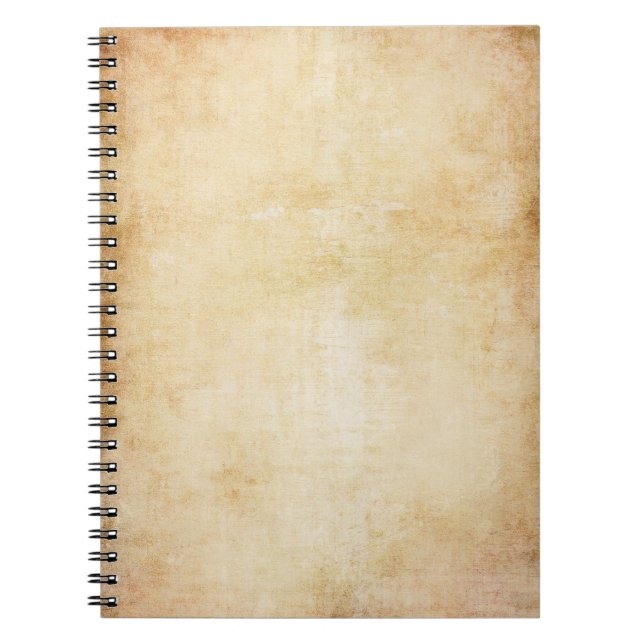Cuaderno Impresión de leopardo dibujado a mano, textura de  (Frente)