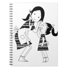 Cuaderno Impresión de madre e hija