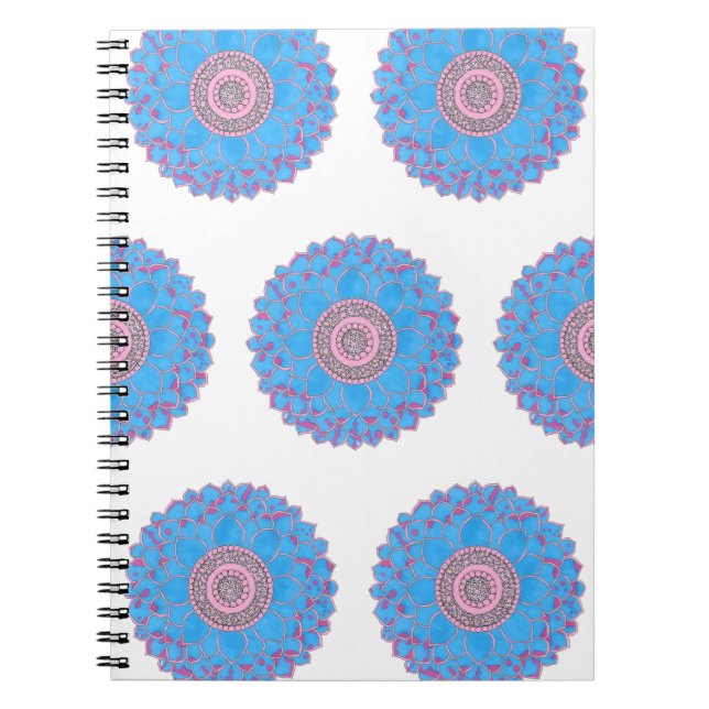 Cuaderno Impresión de Mandala (Frente)