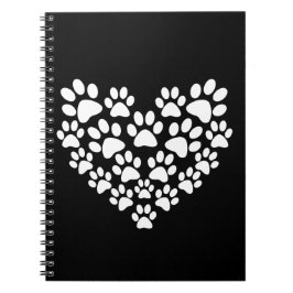 Cuaderno Impresión de papel blanco negro