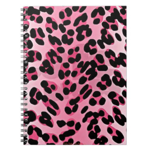 Cuaderno Impresión de queso rosa rosado de RAB Rockabilly