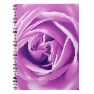Cuaderno Impresión de rosa de lavanda