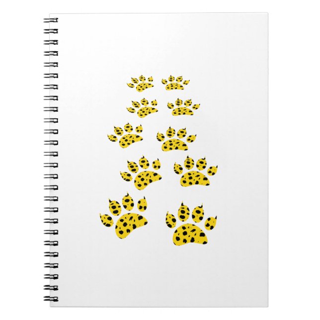 Cuaderno Impresión de rutas de chapuzón (Frente)