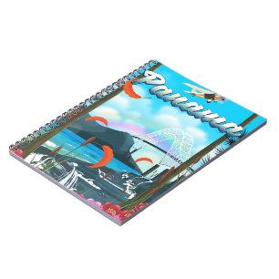 Cuaderno Impresión de vacaciones en el río Panamá