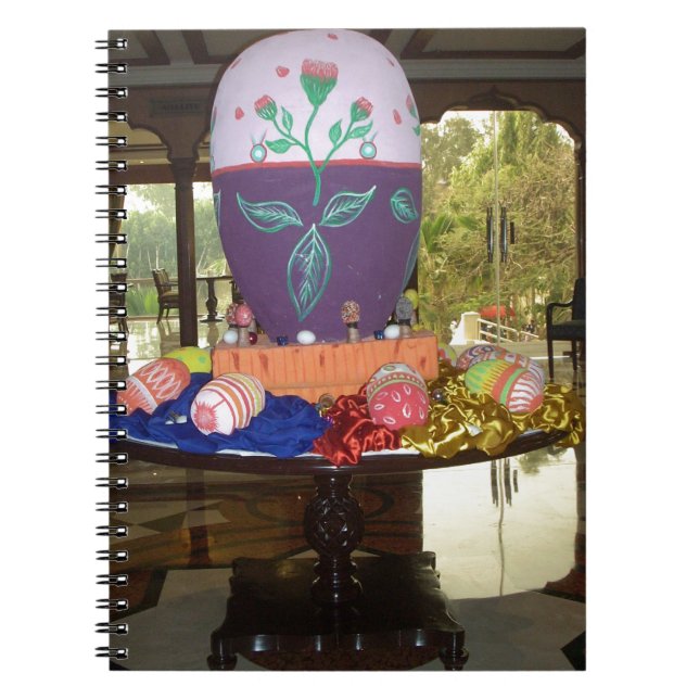 Cuaderno Impresión decorada de Huevos de Pascua (Frente)