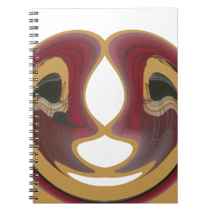 Cuaderno Impresión del arte tribal de masái