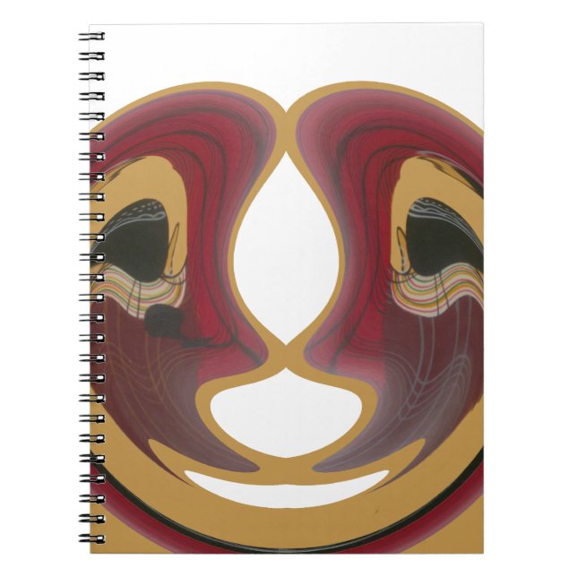 Cuaderno Impresión del arte tribal de masái (Frente)