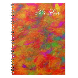 Cuaderno Impresión floral colorida