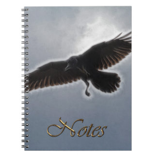 Cuaderno Impresión fractal de Raven