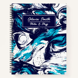 Cuaderno Impresión personalizada de océanos profundos