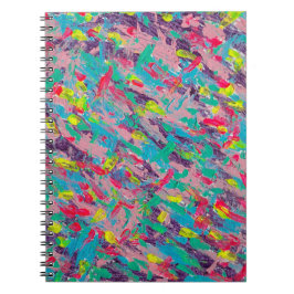 Cuaderno Impresión sintética del arcoiris