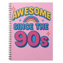 Cuaderno Impresionante desde los años 90 - Colorido estilo