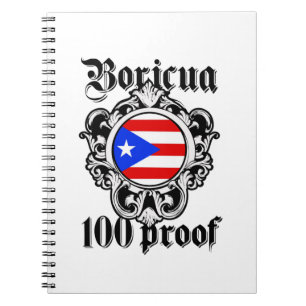 Cuaderno Impresionante logo de Boricua Taino Vintage en Pue