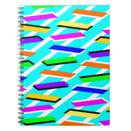 Cuaderno Impresionante patrón Aqua
