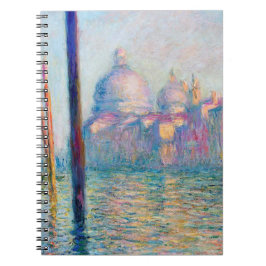 Cuaderno Impresionante pueblo de Monet Le Grand Canal