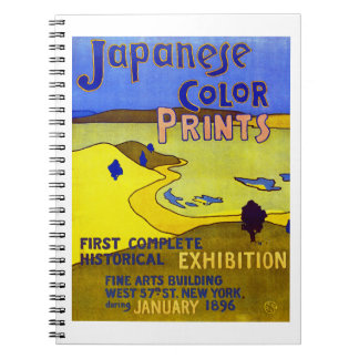Cuaderno Impresiones de color japonesas