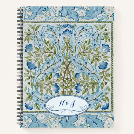 Cuaderno Impresiones estilo William Morris y Wilhelmina