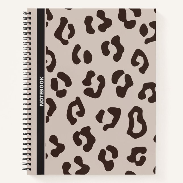 CUADERNO IMPRESIONES GRANDES LEOPARD (Anverso)