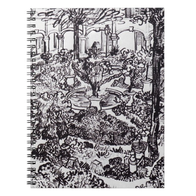 Cuaderno Impresionismo: Vincent Van Gogh Garten des Hospita (Frente)