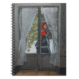 Cuaderno impresionista de la ventana de invierno d
