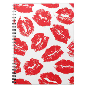 Cuaderno Imprint Kiss Red Lips: Vieja sin Marea