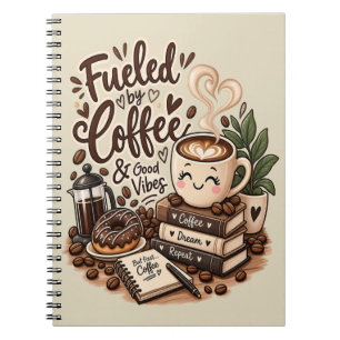 Cuaderno Impulsado por Café y Buenos Sentimientos – Lector