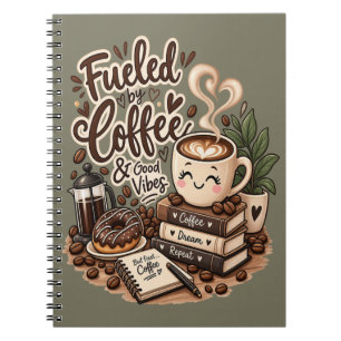 Cuaderno Impulsado por Café y Buenos Sentimientos – Lector