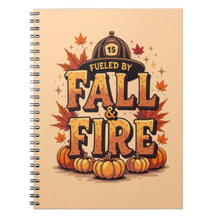 Cuaderno Impulsado por Otoño y Fuego – Bombero de Otoño Aco