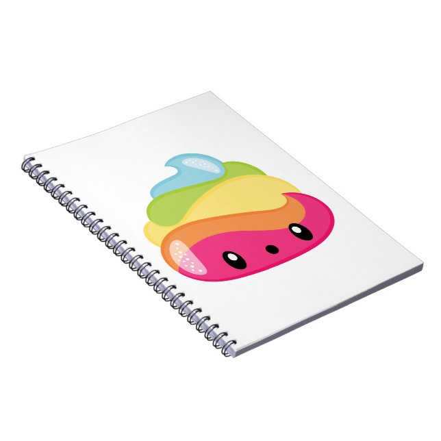 Cuaderno ¡Impulso del arco iris de la emoji! (Lado Derecho)