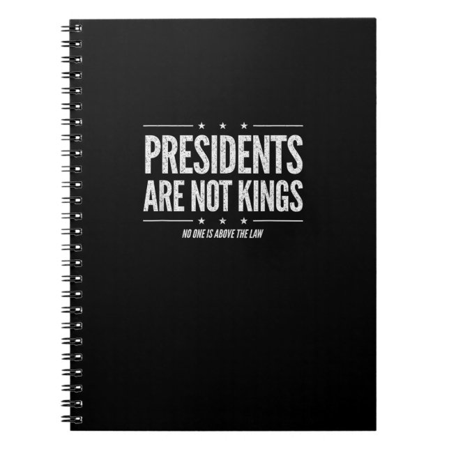 Cuaderno In America Presidents Are Not Kings Retro Classic (Frente)