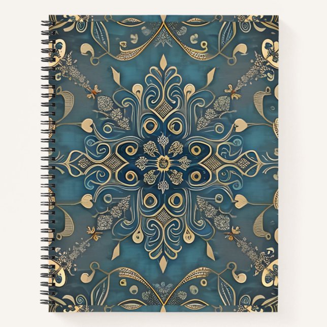 Cuaderno in blue (Anverso)