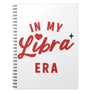 Cuaderno in my Libra Era Notebook , Libra birthday gift