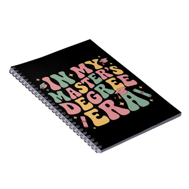 Cuaderno in My Master's Degree Era Graduation Master Degree (Lado Derecho)