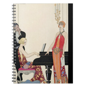 Cuaderno Incantation, ilustracion para 'Gazette du Bon Ton'