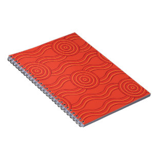 Cuaderno Incendio de arte aborigen