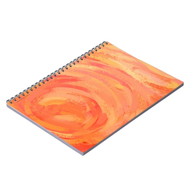 Cuaderno Incendio Naranja (Lado Izquierdo)